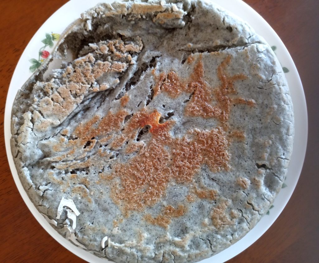 ごまチーズ米パン